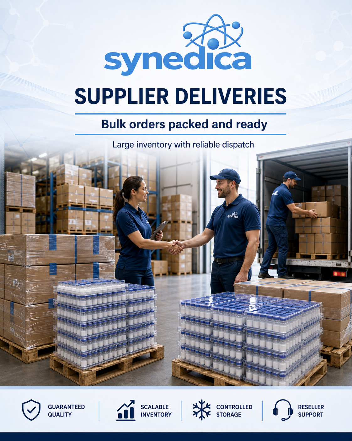 Synedica bulk supplier deliveries