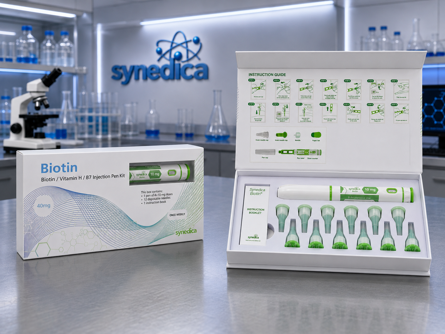Biotin 40mg Injection Pen Kit Detail