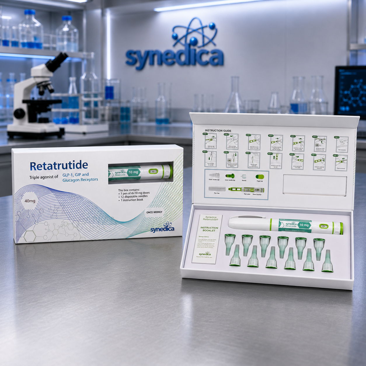 Retatrutide 40mg Injection Pen Kit Detail
