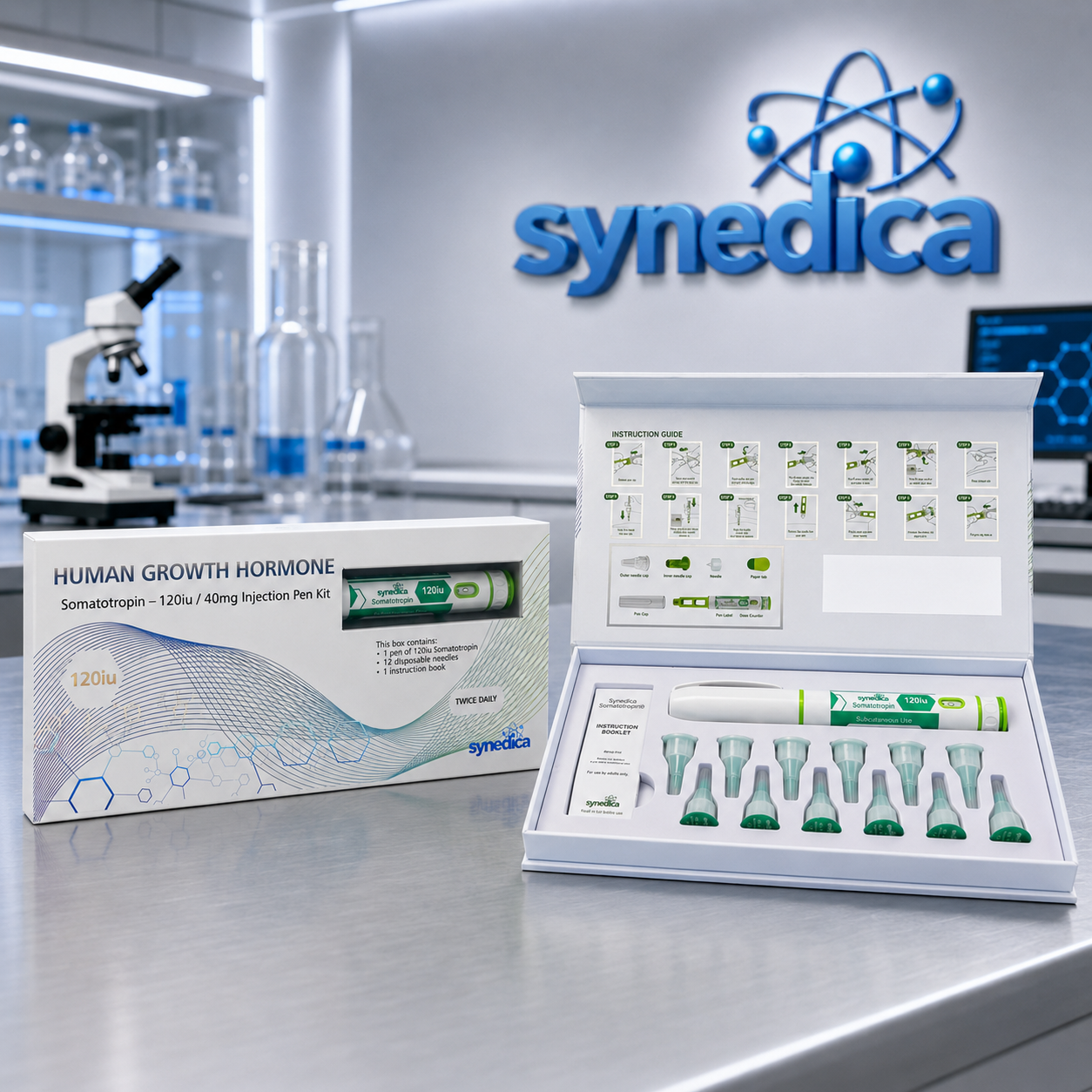 Somatotropin HGH 120iu Injection Pen Kit Detail